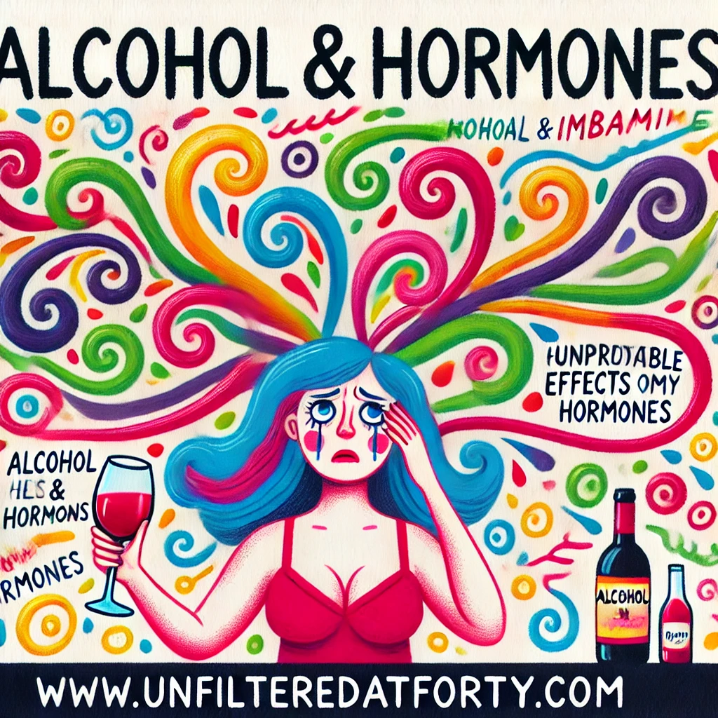 Surgical Menopause, Phantom PMDD, and My Fateful Fling with Red Wine: A Cautionary Tale from the Hormone Wilds